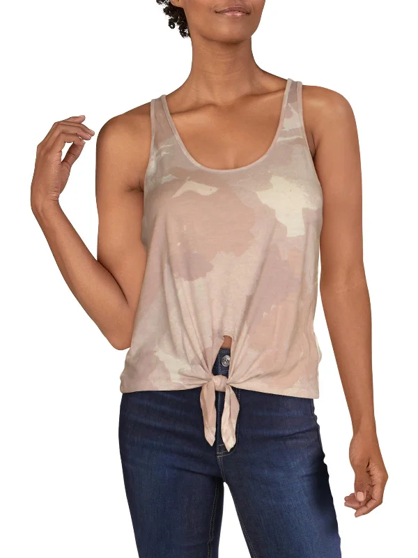 Don't Wait Womens Racerback Camo Tank Top