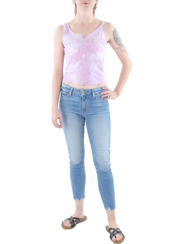 Get It Before It’s Gone Womens Tie-Dye Ribbed Tank Top