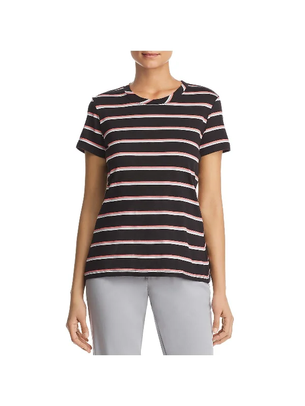 Quick Sale Wrap Around You Womens Crewneck Polka Dot T-Shirt