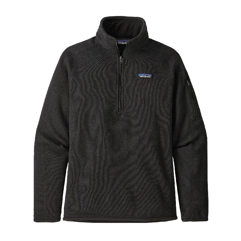 Customer Appreciation Sale Women's Better Sweater® 1/4-Zip Top - Black