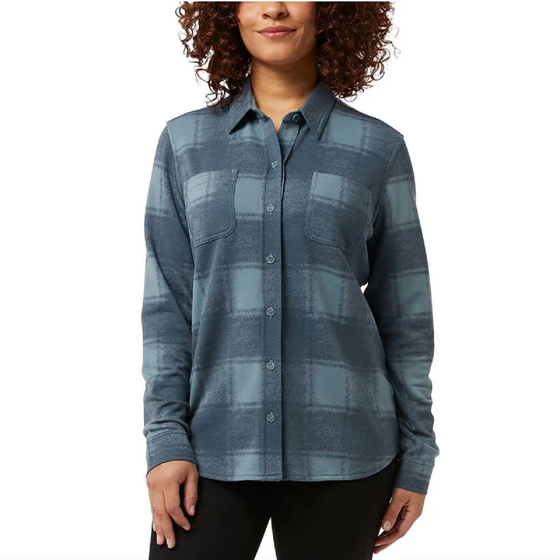 Huge Discounts 32 Degrees Women's 4-way Stretch Soft Button-Up Shirt