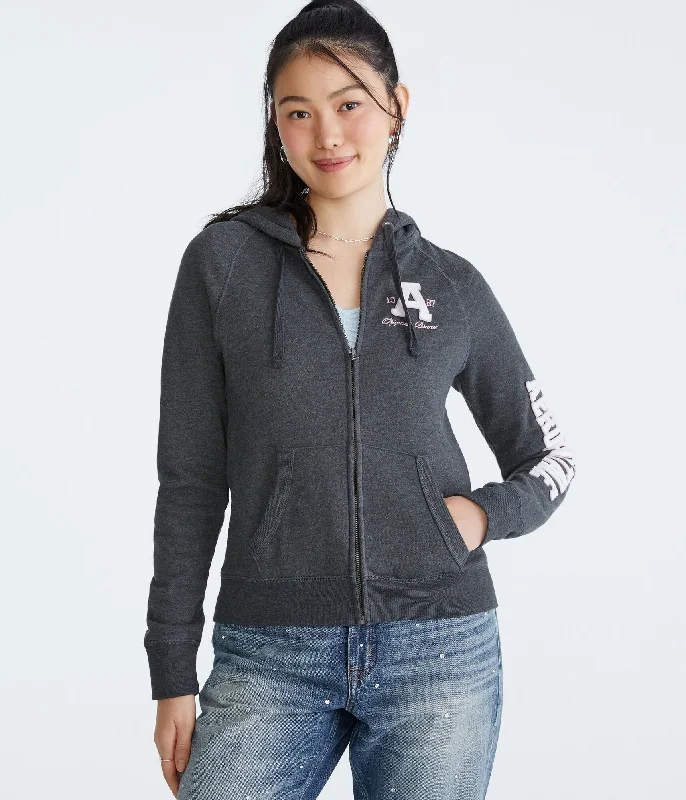 Closeout Aeropostale A87 Original Brand Full-Zip Hoodie