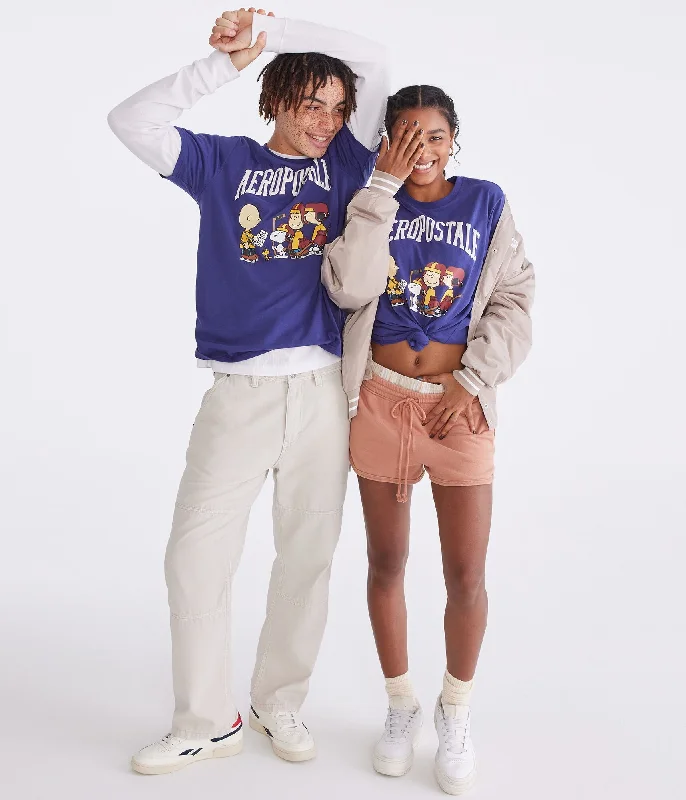 Last Chance Aeropostale Peanuts | Aéropostale Hockey Team Relaxed Graphic Tee