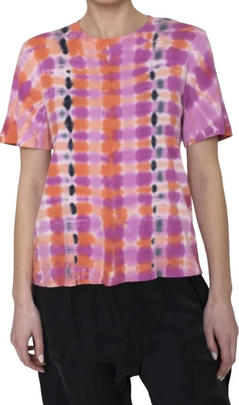 Special Savings Boy Tee In Fuschia/orange