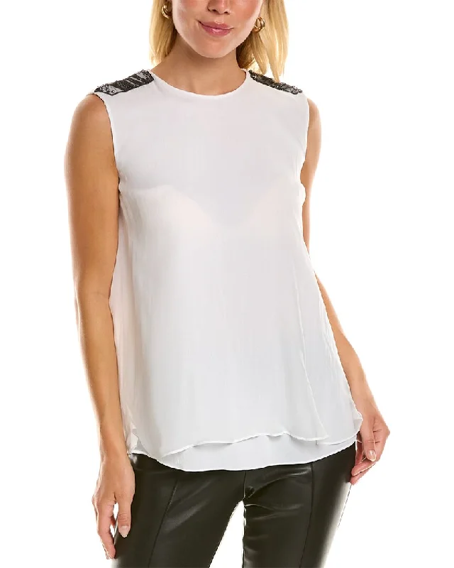 Discount Mania Brunello Cucinelli Silk Shell