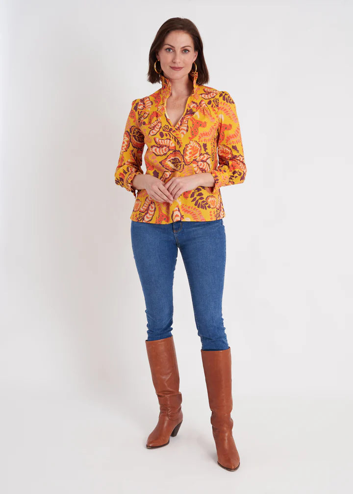 TIME-Limited Offer Aspen Blouse (Puma Marigold)