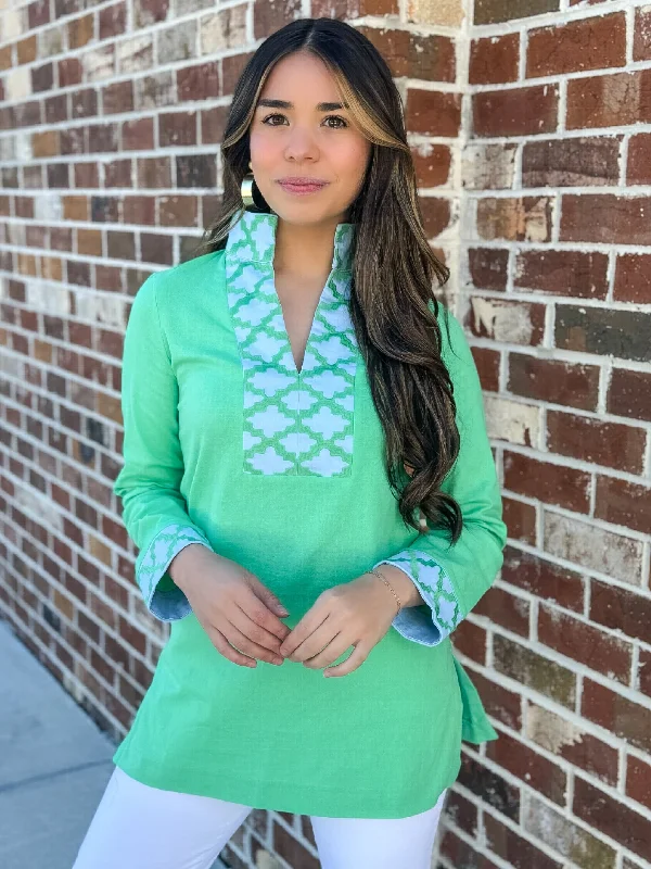 Exclusive Offers Tiki Tunic (Green)