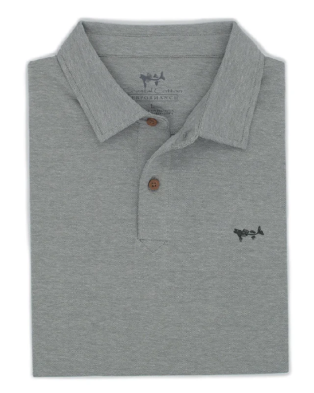 Now or Never Solid Polo (Pine Needle)