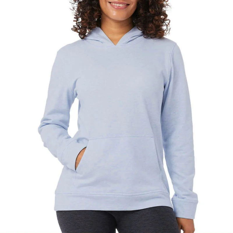 Flash Sale 32 Degrees Women's Kangaroo Pocket Lightweight Cotton Blend Pullover Hoodie