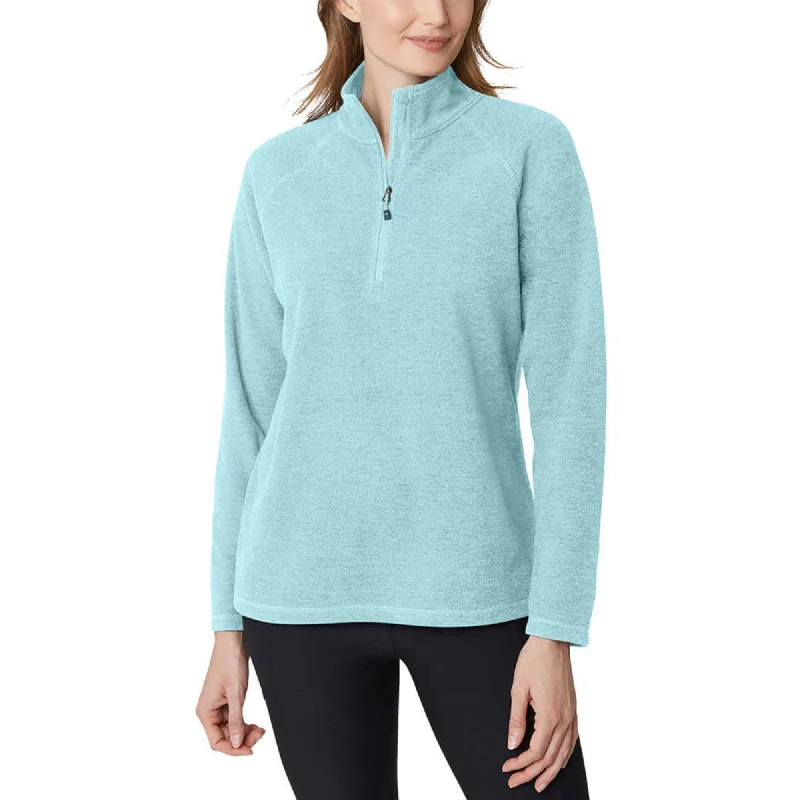 Special Buy Eddie Bauer Women's Ultrasoft Mock Neck Quarter Zip Pullover Top