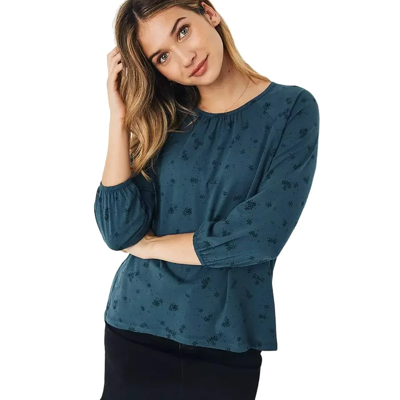 Weekend Deal Fatface Women's Plus Anna Nordic Ditsy Floral Print Blouse Top