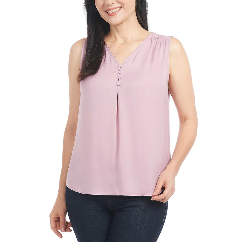 Sale Event Hilary Radley Women's Sleeveless V-Neck Lightweight Blouse Top