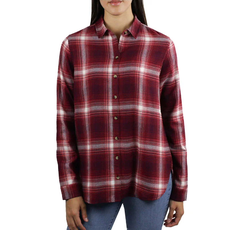 YEAR-End Sale Jachs Girlfriend Women's' Super Soft Flannel Side Pockets Button Front Shirt YEAR-End Sale Jachs Girlfriend Women's' Super Soft Flannel Side Pockets Button Front Shirt