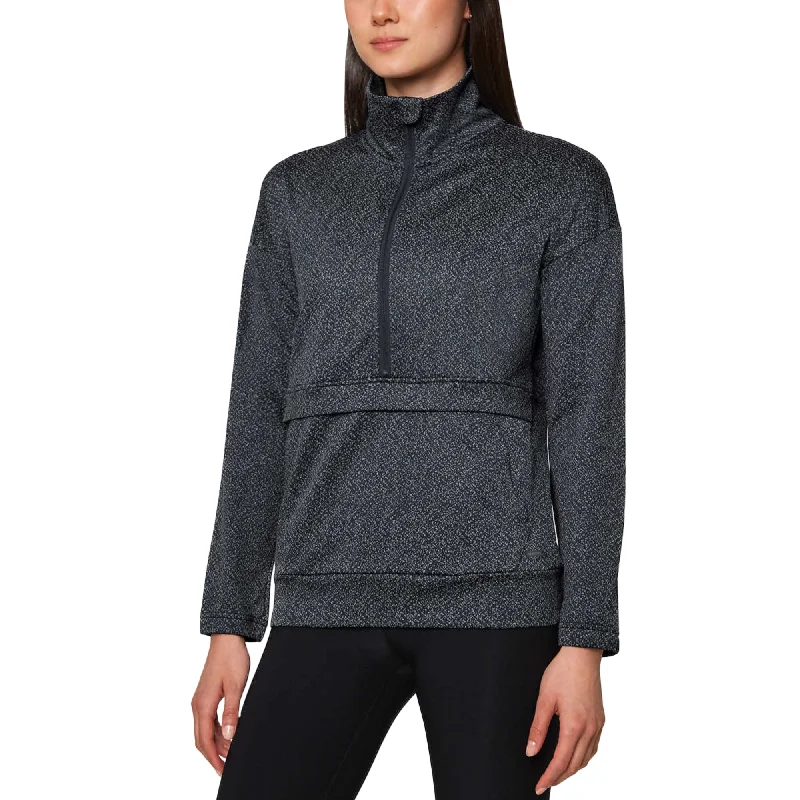 The Best Prices Mondetta Women's Moisture Wicking Kangaroo Pocket Popover Half-zip Active Top
