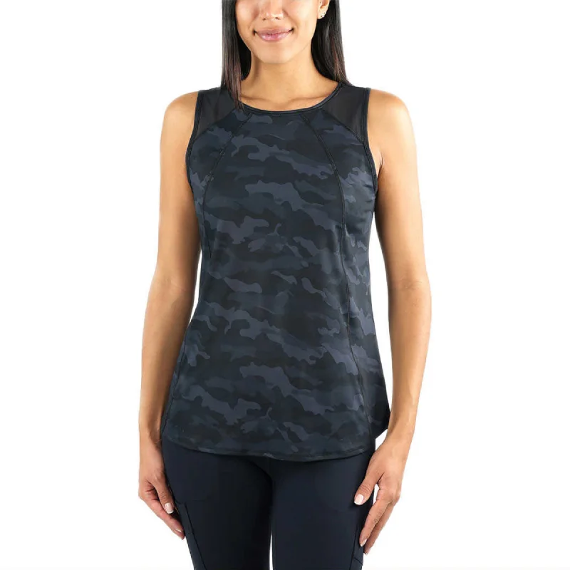 Limited Availability Spyder Women's Soft Moisture Wicking Reflective Logo Active Tank
