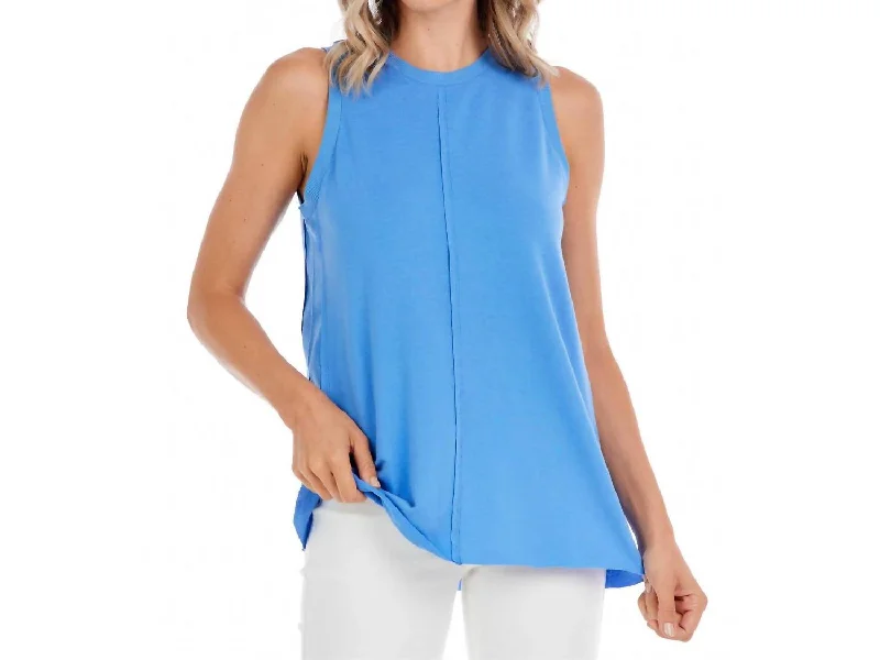 Referral Discount Dempsey Swing Tank Top In Blue