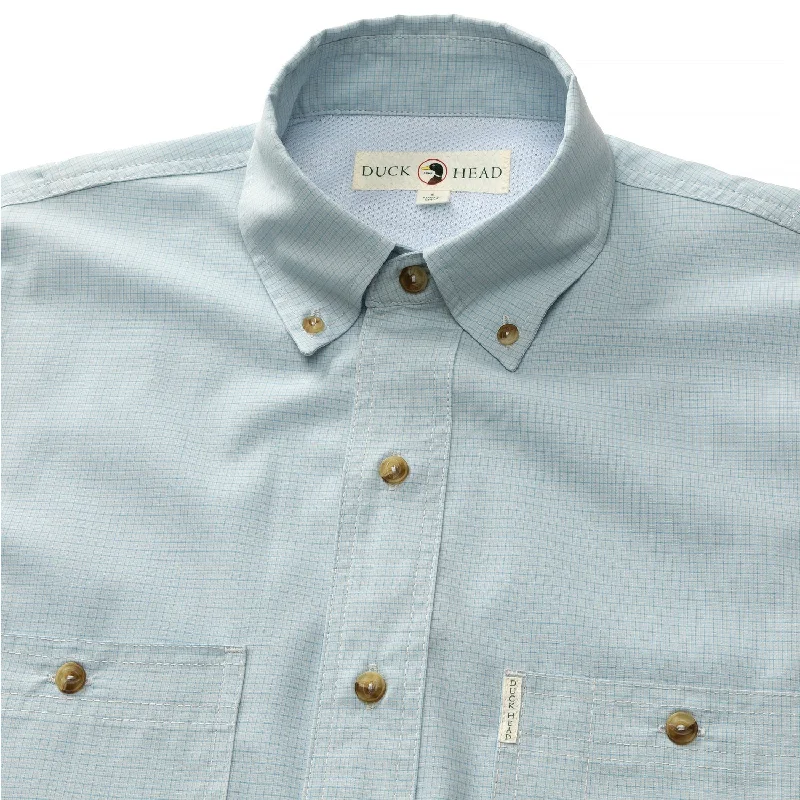Markdown Madness Performance Poplin Guide Shirt (Light Blue)