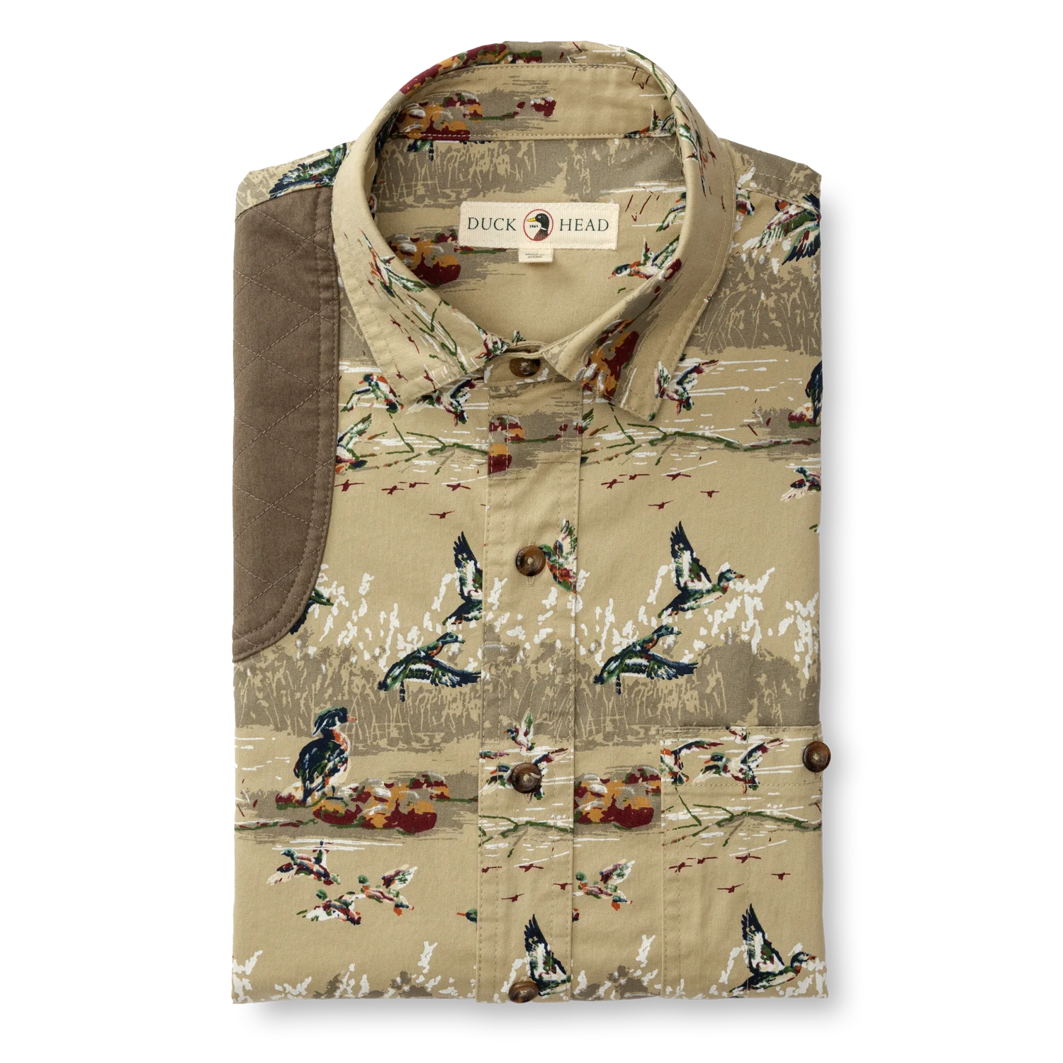 Special Savings Woodland Shooting Shirt (Khaki Print)