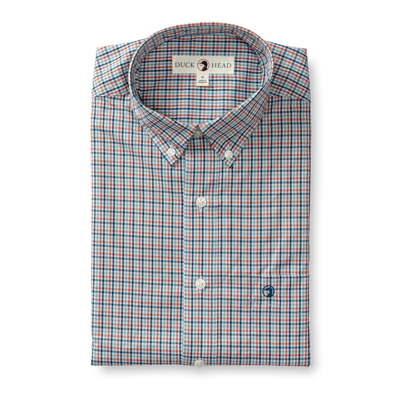 Best Deals Performance Poplin Benton Plaid Shirt (Mirror Lake Blue)