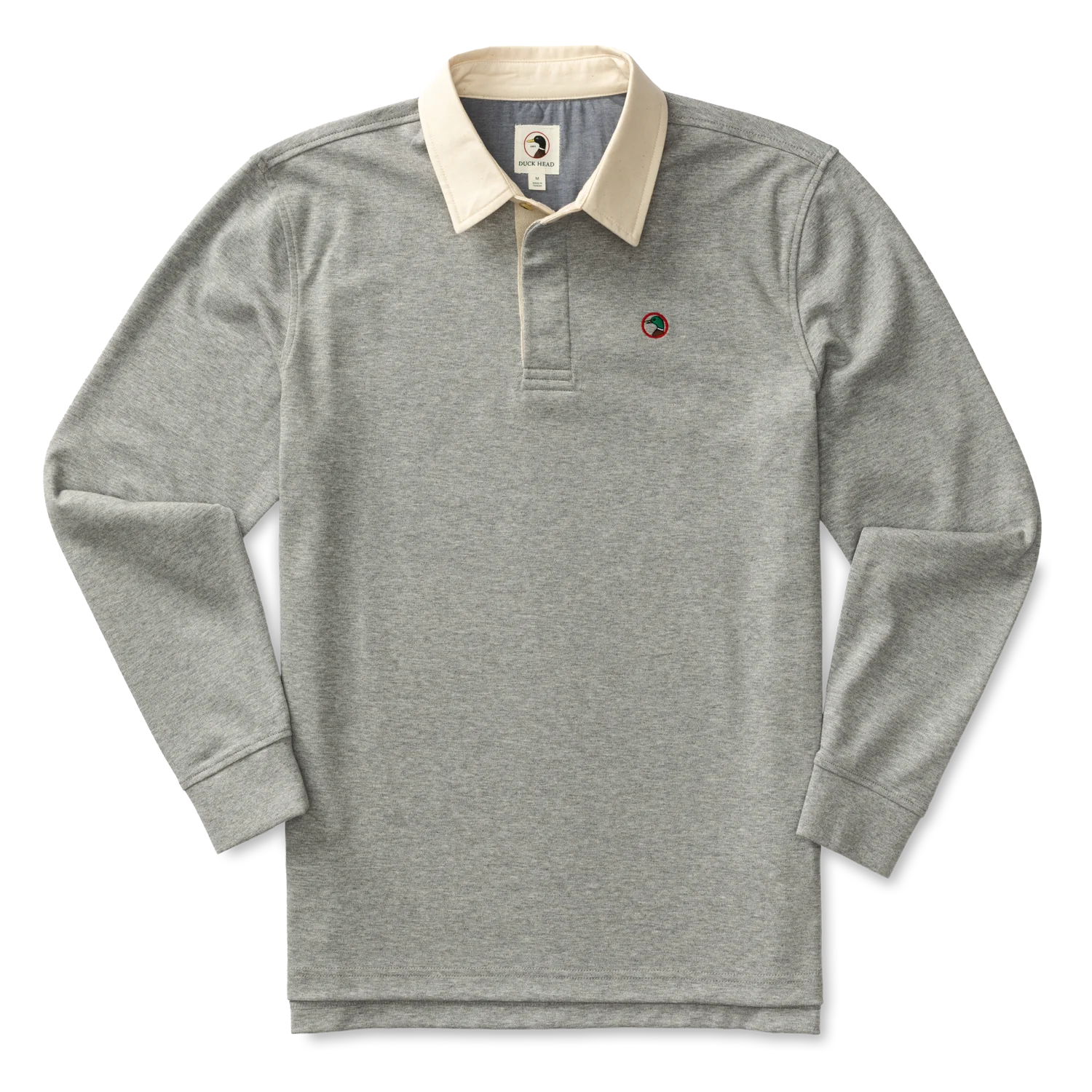 New Arrival Legacy Solid Rugby Shirt (Quarry Grey Heather)