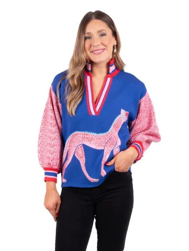 Limited Availability Lolli Sweater (Charmed Cheetah)