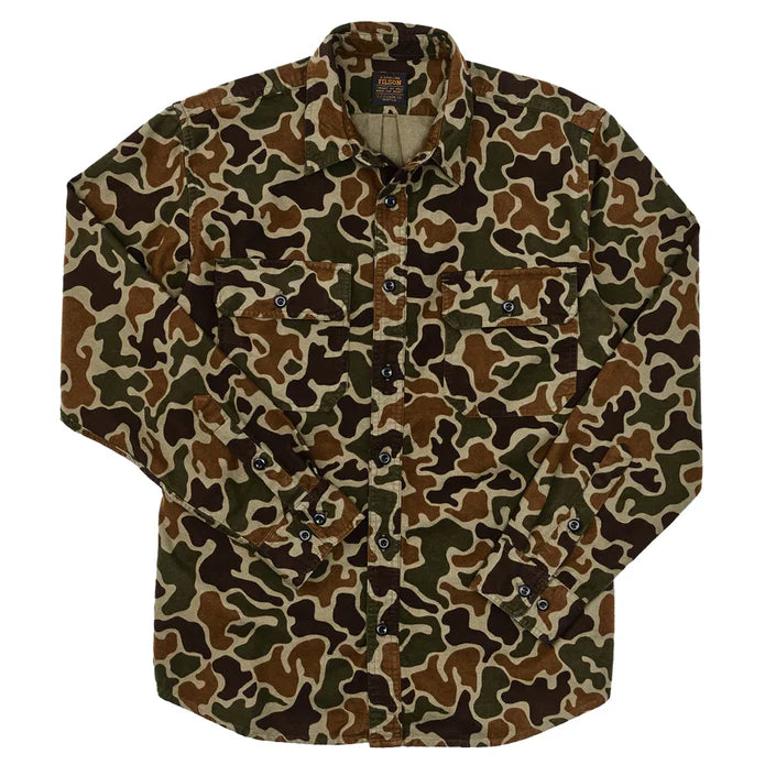 Low Prices Field Flannel Shirt (Frog Camo)