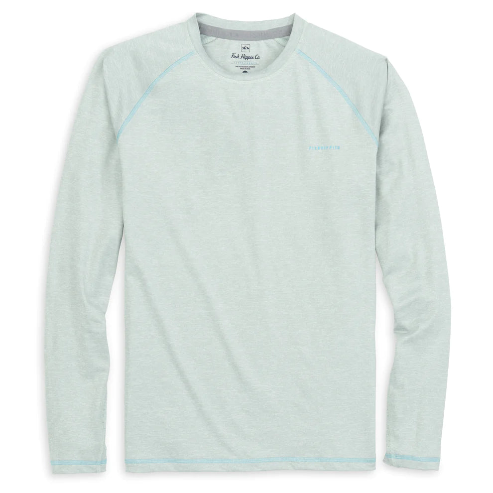 Final Markdown Heather Streak Bowden Crewneck (Chrome)