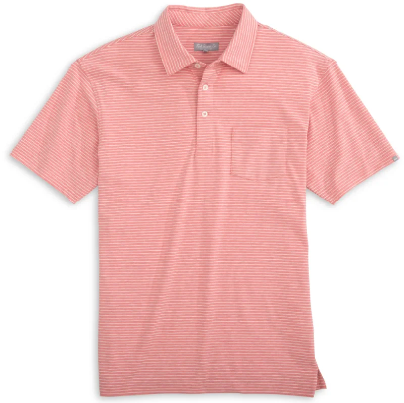 Epic Deals MELANGE STRIPE POLO (Shimp)
