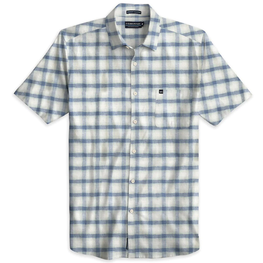 Savings Galore Rumfront Plaid Short Sleeve (Surf)