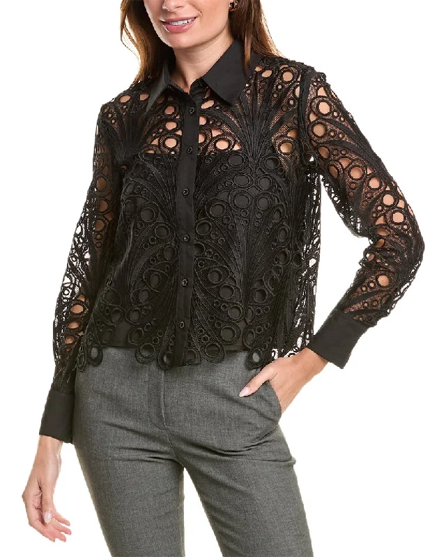 Low Prices Gracia Eyelet Lace Blouse