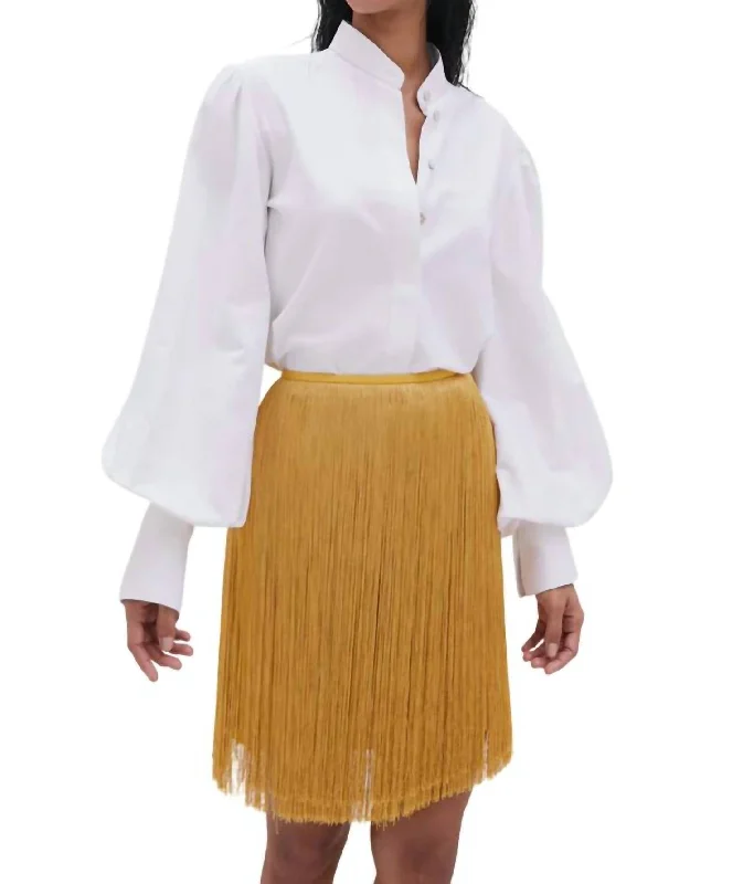 Early Access H2O Shirt Top In Off White