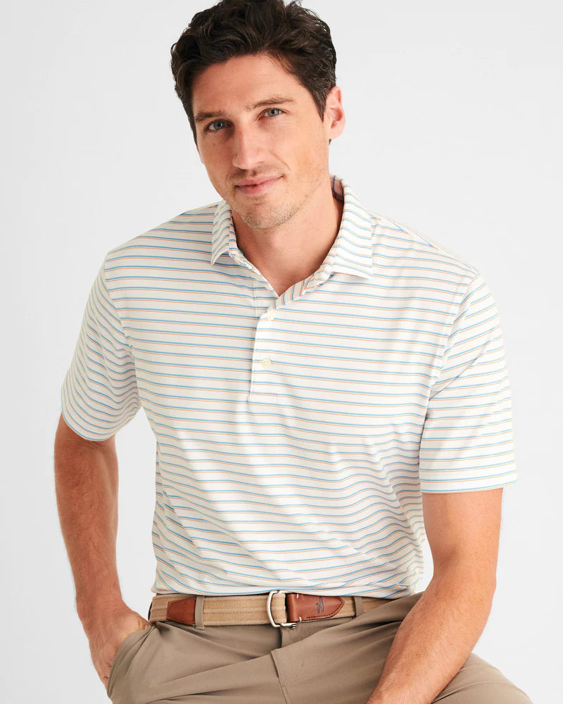 Midnight Madness Jett Polo (White)