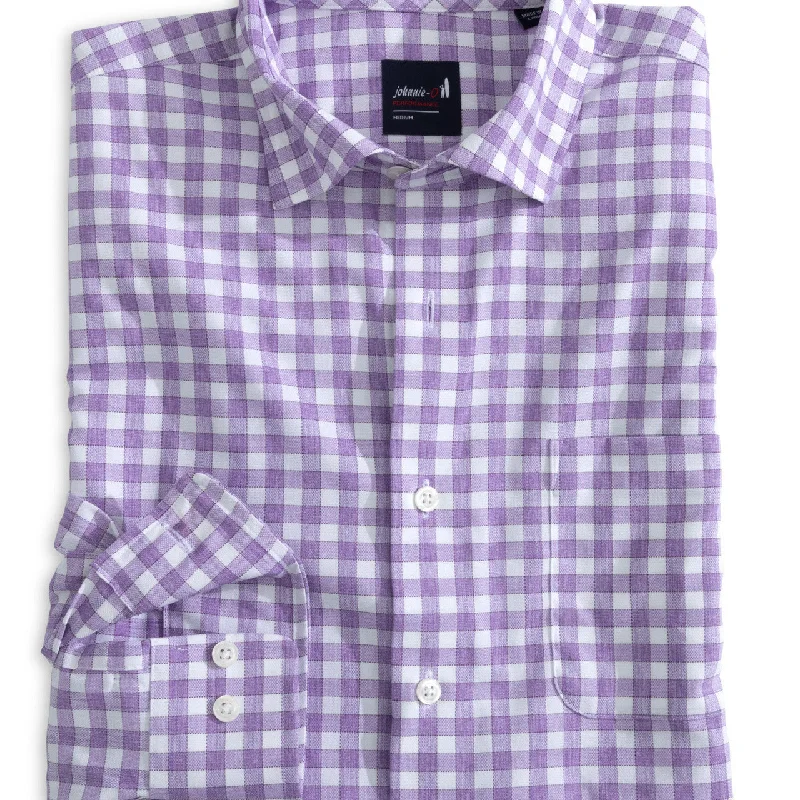 Seasonal Clearance Ashworth Button Down (Grape)