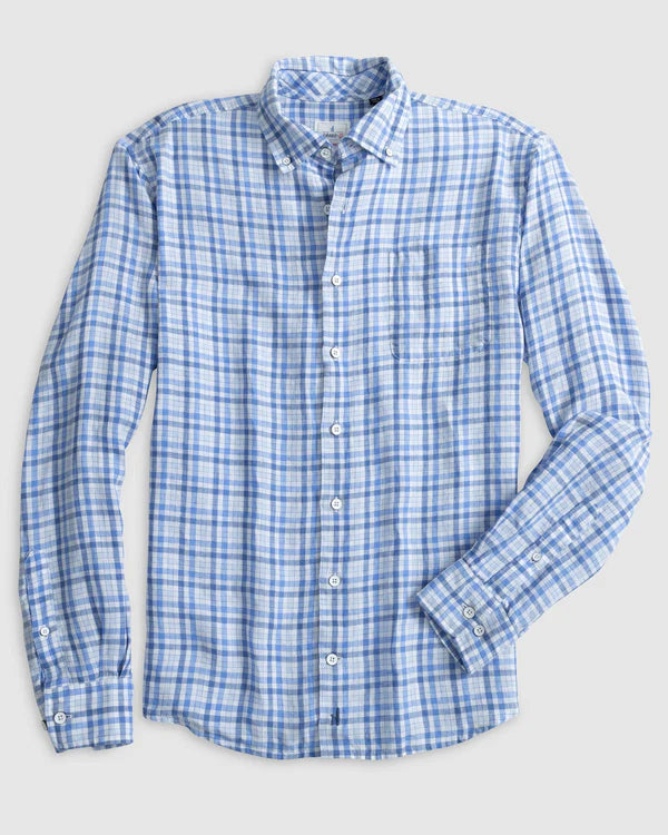 While Supplies Last Bronx Button Down (Laguna Blue)