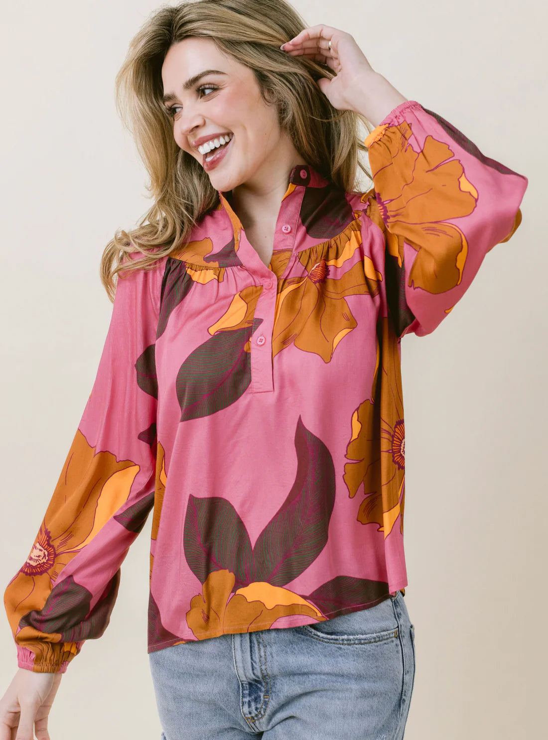 Deal Dash Bailey Blouse (Paloma)