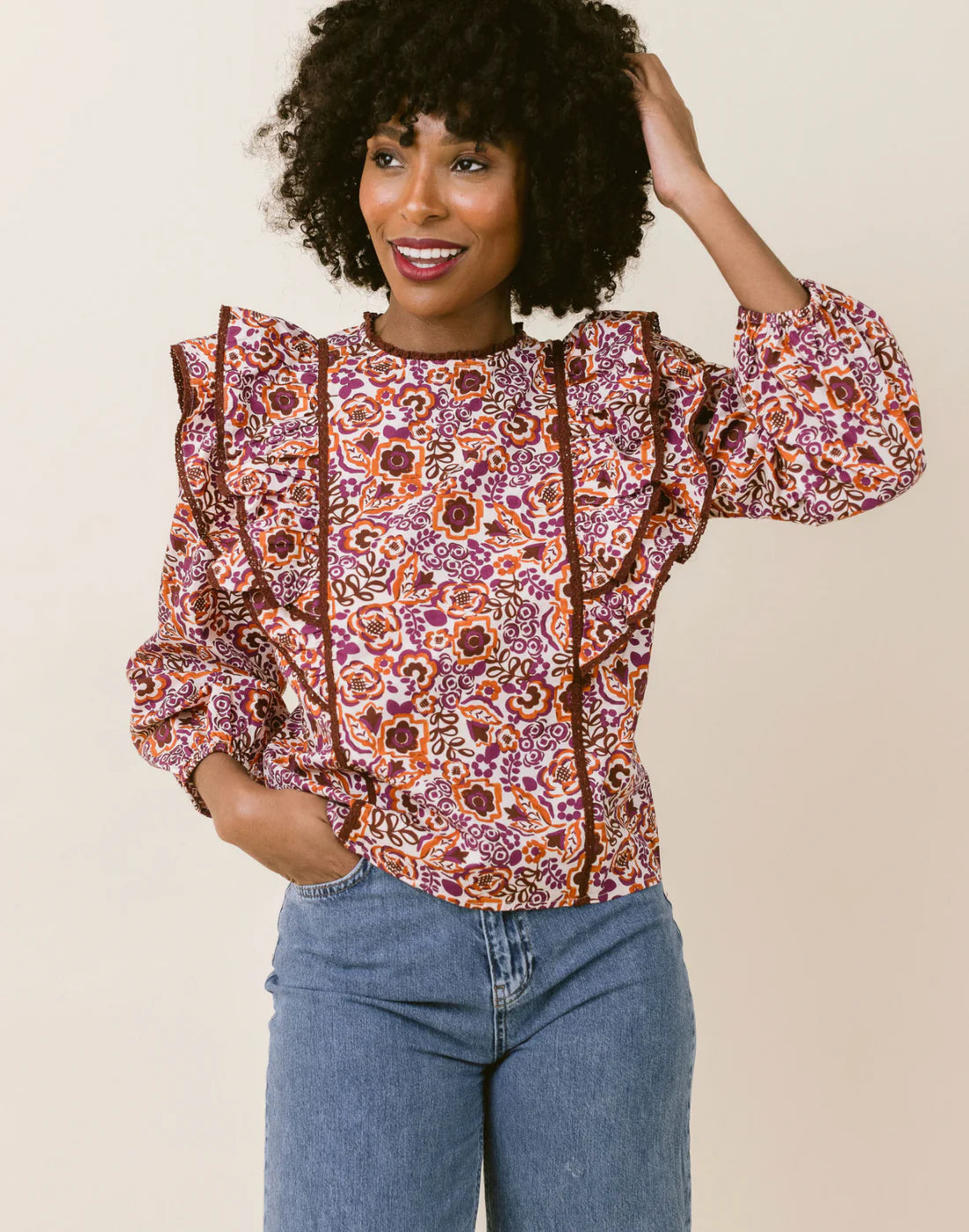 Huge Discounts Claire Blouse (Marigold)
