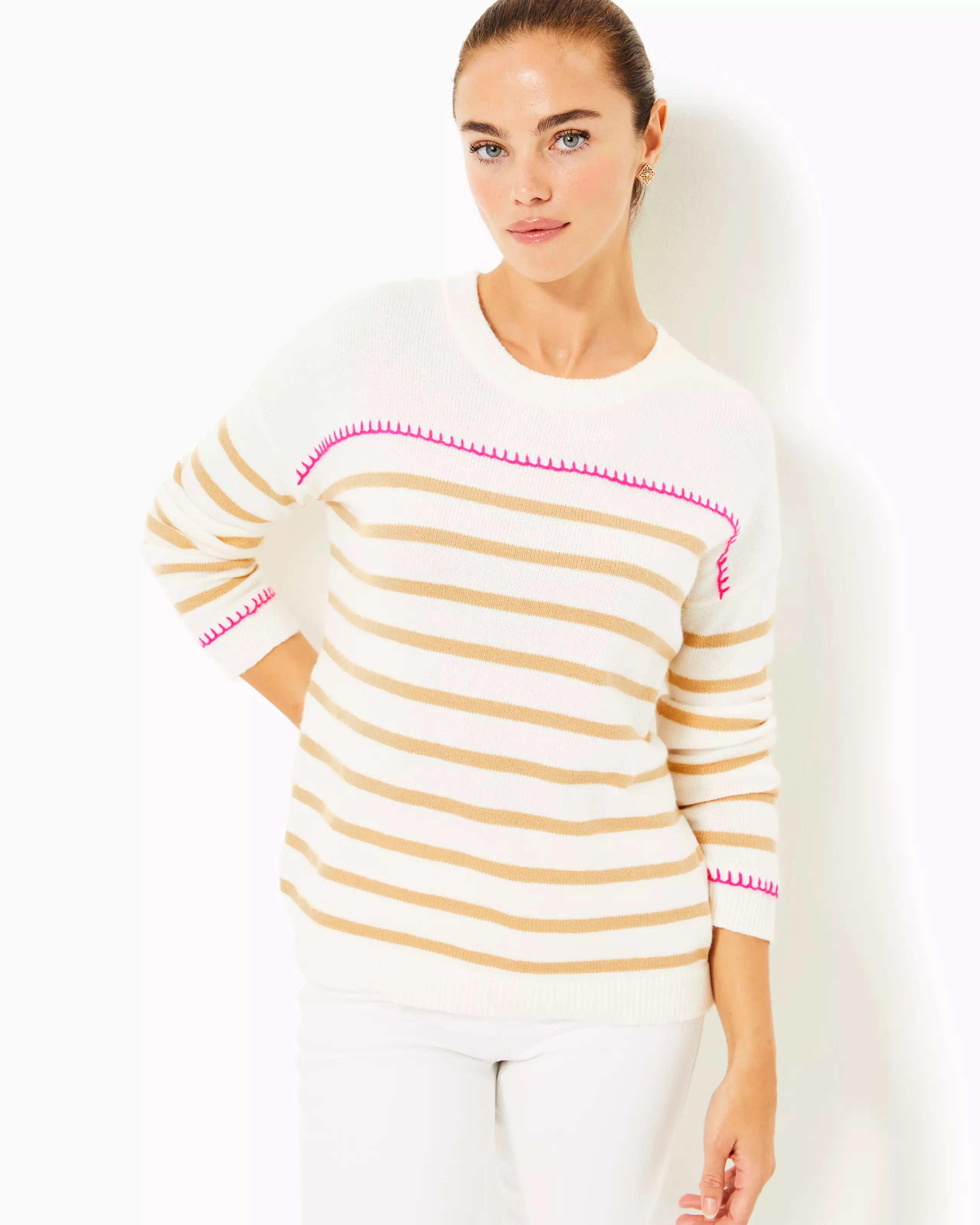 New Markdowns Kyren Sweater (Never Ending Stripe)