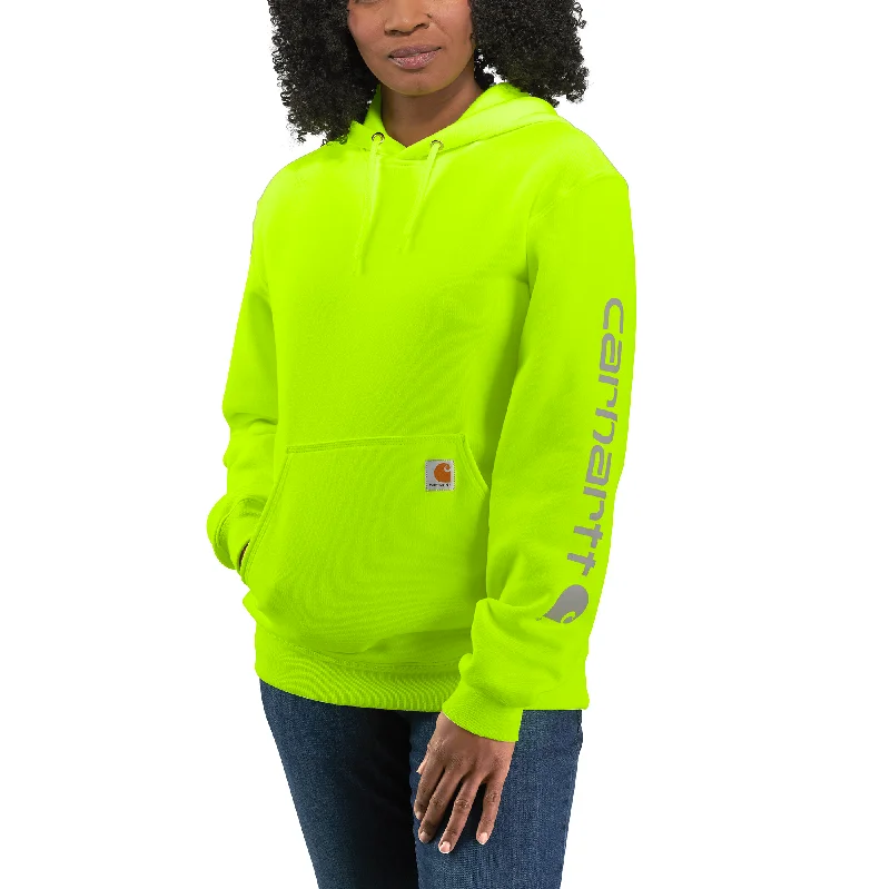 Shop and Save Loose Fit Midweight Logo Sleeve Graphic Sweatshirt