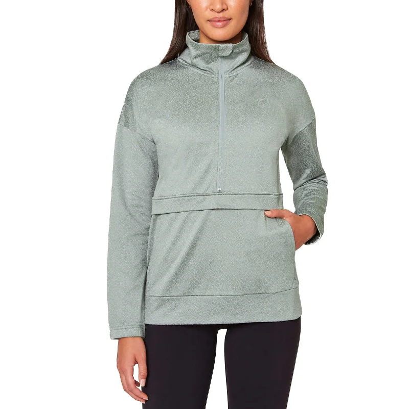 Early Access Mondetta Women's Moisture Wicking Kangaroo Pocket Popover Half-zip Active Top