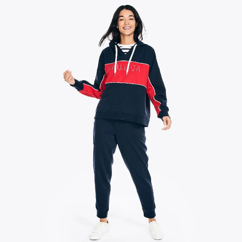 Grand Opening Sale Nautica Womens Logo Pullover Hoodie