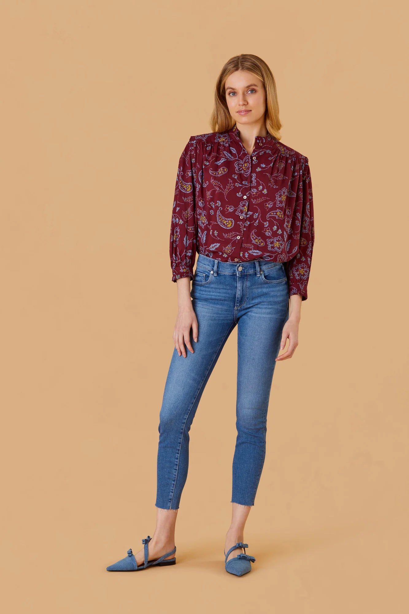 Mega Sale Venus Top (Sketch Paisley)