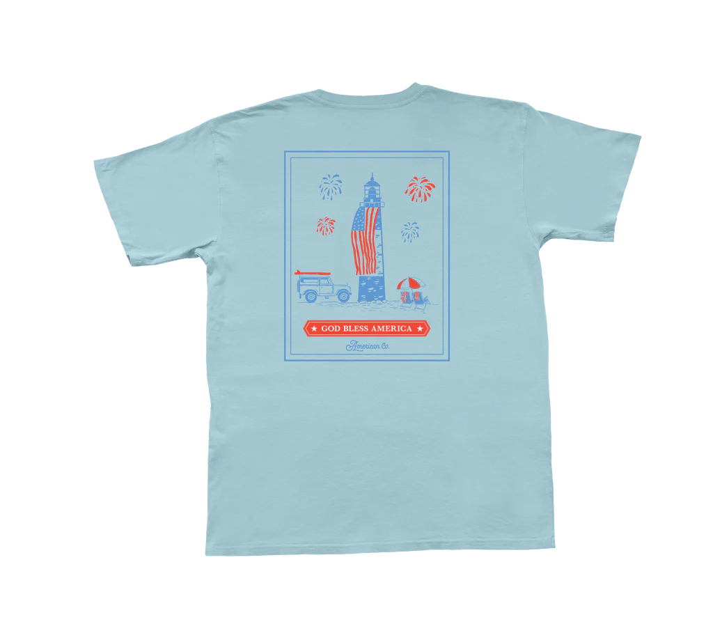 Deal of the Day American Summer Tee (Chambray)
