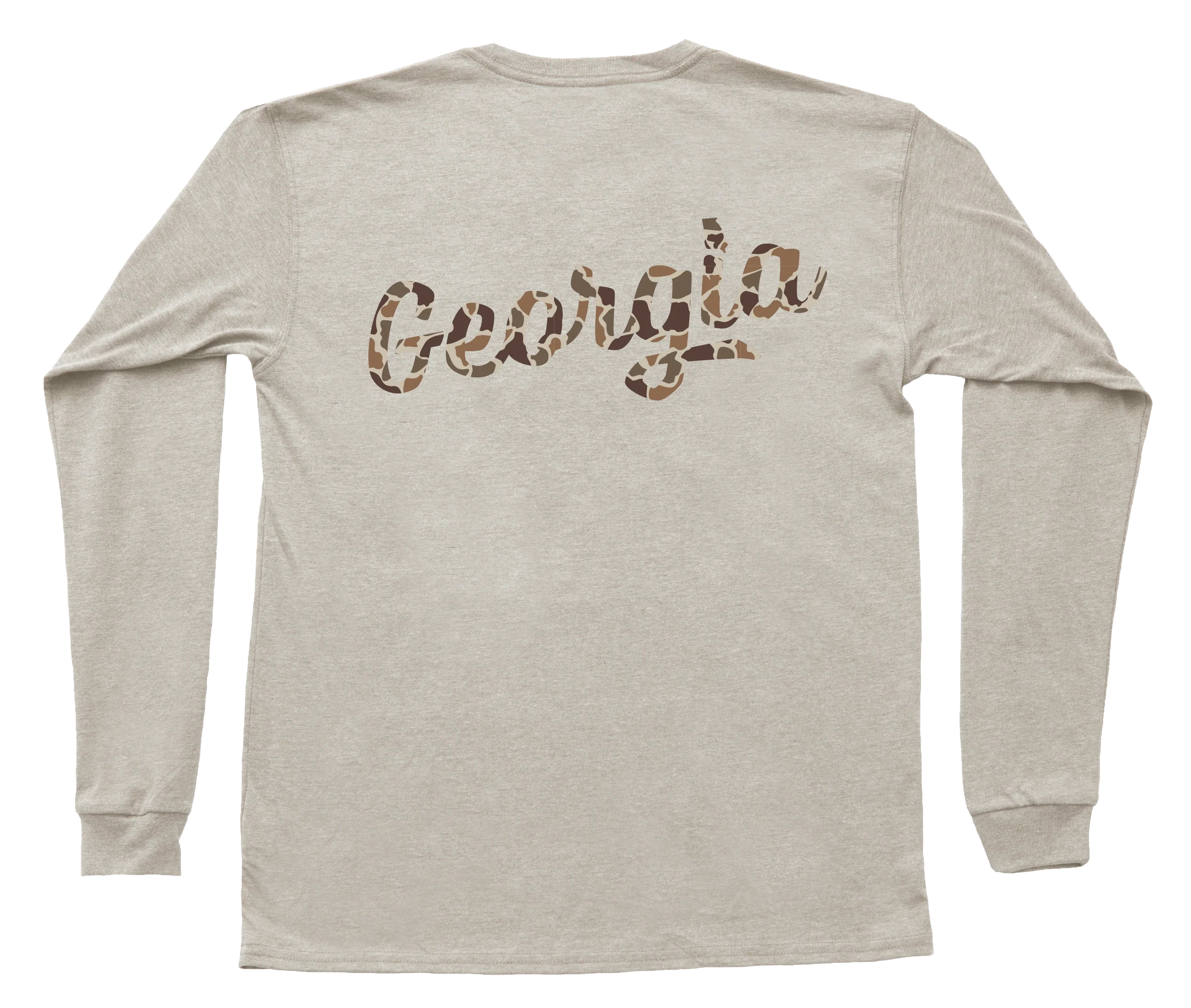 Factory Direct Sale Camo Logo Tee (Oatmeal)