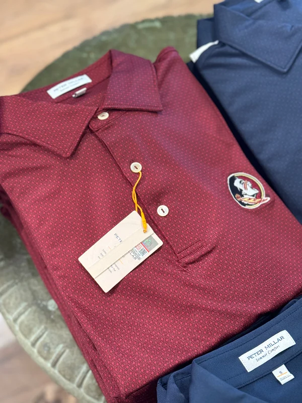 Savings Bonanza Tesseract FSU Polo (Maroon)