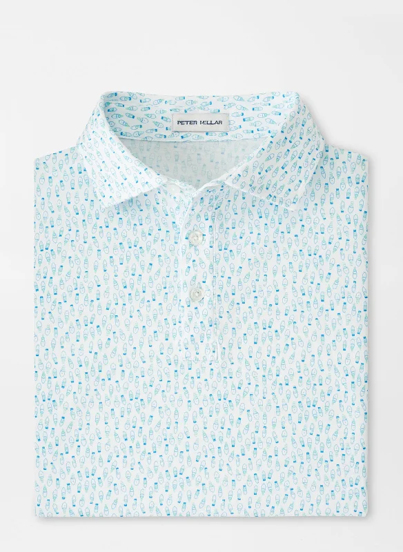 Markdowns Pilot Mill Fleet Polo (Cape Blue)