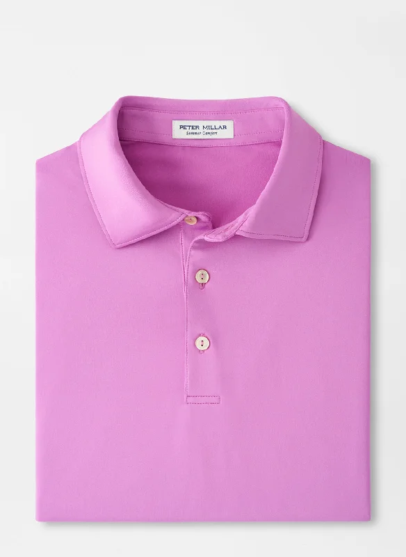 Unmissable Offer Solid Performance Jersey Polo (Oleander)