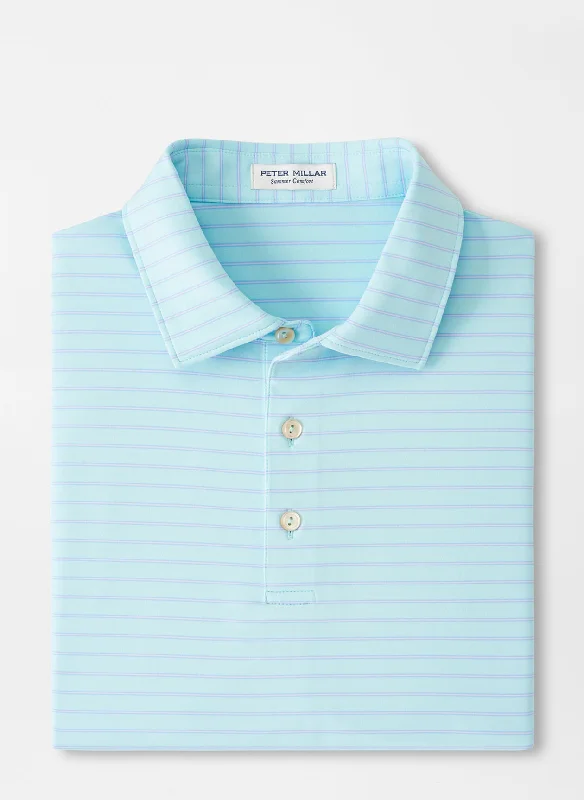Shop and Save Drum Performance Polo (Celeste)