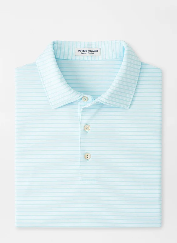 Best Bargains Heritage Performance Jersey Polo (Celeste)
