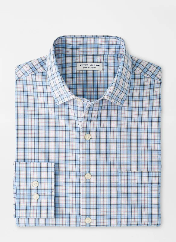 Price Break Hulbert Performance Poplin Sport Shirt (Cottage Blue)