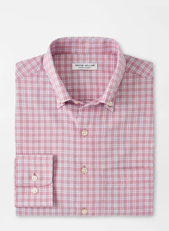 Buy More, Save More Collingwood Performance Poplin Sport Shirt (Rosewood)